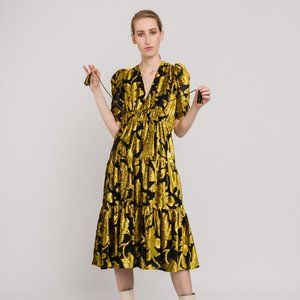 NWT Ulla Johnson Loretta dress in Citrine